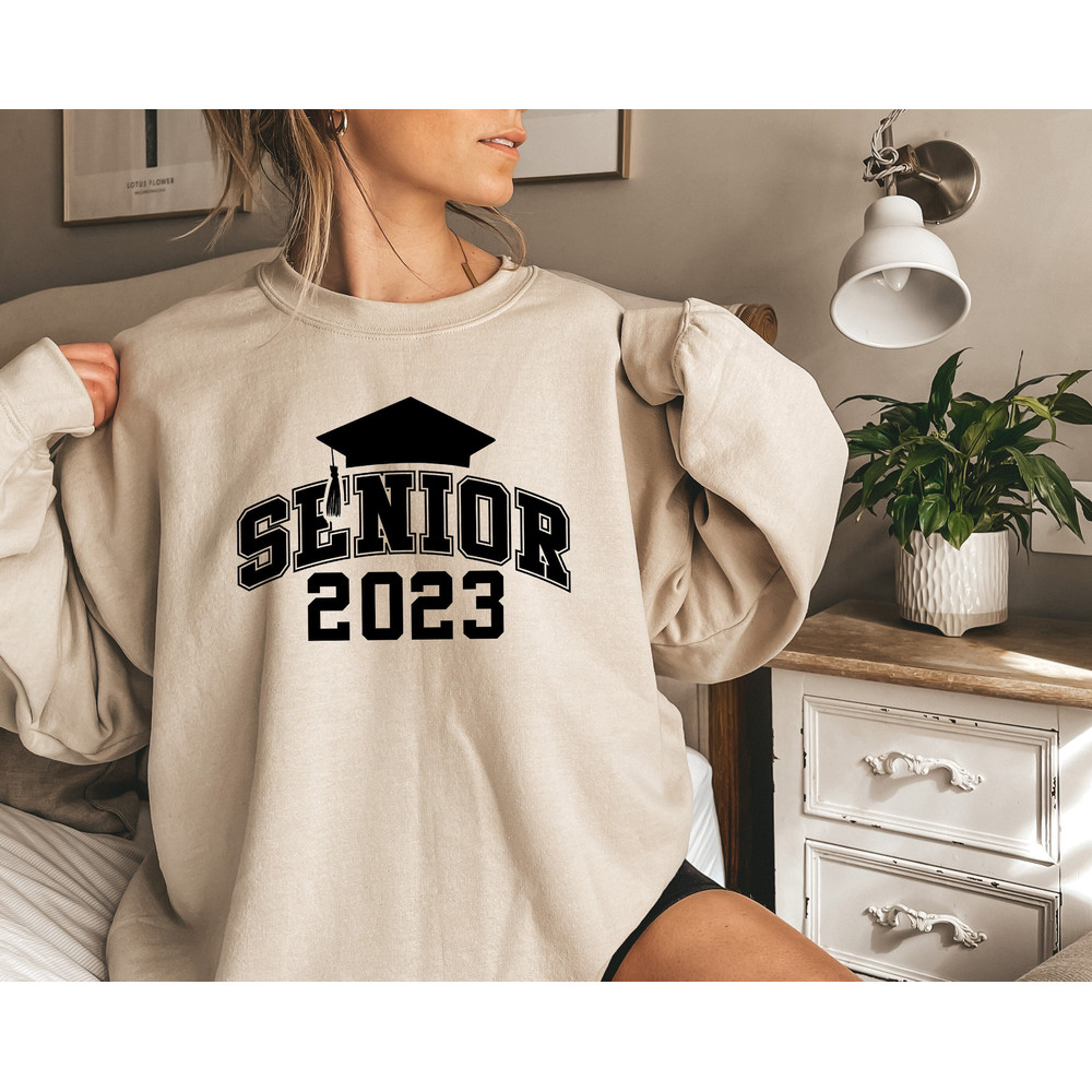 Senior 2023 Shirt,Senior Sweatshirt,Gradution Squad Shirts,Grad Senior Squad,Groovy School Squad,Graduation Senior Gift,Graduation Tee Gifts - 1.jpg
