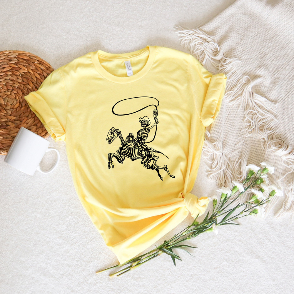 Skeleton Hunter Cowboy Shirt,America Cowboy Shirt,Southern Rodeo Shirt,Cowboy Horse Shirt,Cactus Shir,Western Shirt,Wild Shirt,Country Shirt - 3.jpg