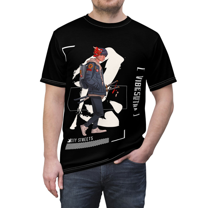 City Street Tee (black), Graphic, T-shirts  Anime, Men, Women, Men T-shirt , Women T-shirt, street wear, short sleeve, Anime lover - 5.jpg
