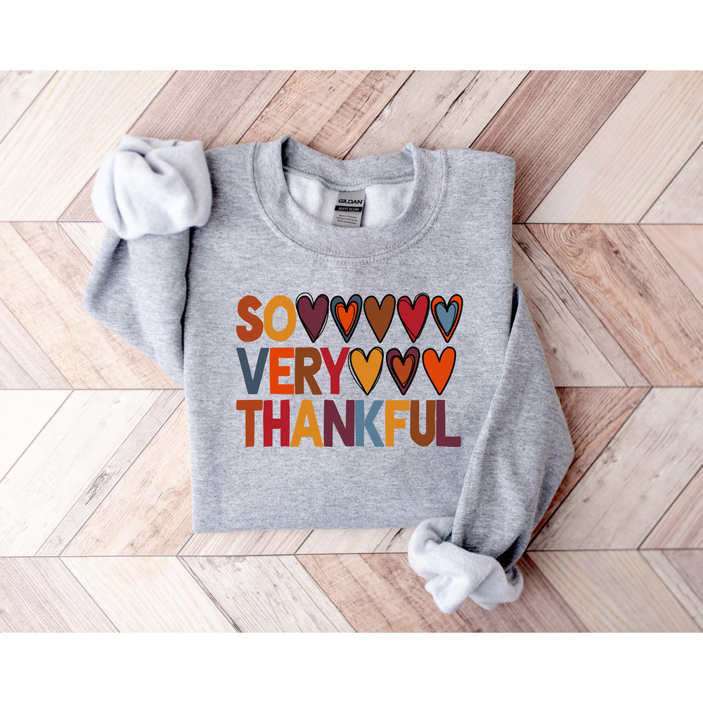 So Very Thankful Shirt,Cute Thankful Sweatshirt,Comfort Colors Thanksgiving Shirt,Happy Thanksgiving Shirt,Turkey Shirt,Thanksgiving Gift - 3.jpg