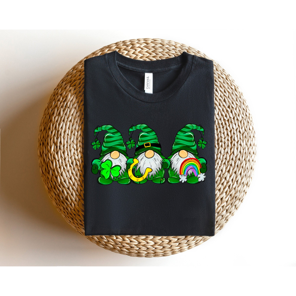 St Patricks Day Gnome Shirt,Gnome Sweatshirt,Lucky Gnomes Shirt,St Patrick Shamrock Sweatshirt,Lucky Shamrock Shirt,Shamrock Gnomes Sweaters - 2.jpg