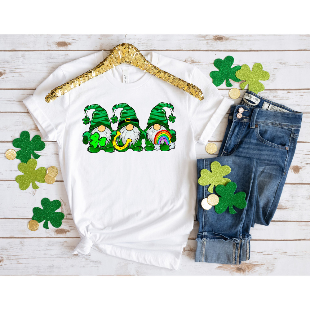 St Patricks Day Gnome Shirt,Gnome Sweatshirt,Lucky Gnomes Shirt,St Patrick Shamrock Sweatshirt,Lucky Shamrock Shirt,Shamrock Gnomes Sweaters - 3.jpg