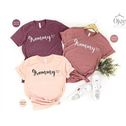 shirts for grandma, grammy shirt, gift for grammy, grammy mother's day gift, grammy birthday shirt, grandma mother's day