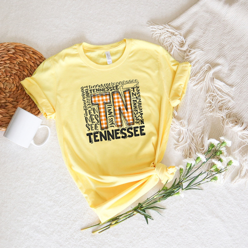 Tennessee Shirt,Tennessee Home Tee, Tennessee State Map Shirt, Tennessee Vacation Shirt, Tennessee Fan Shirt, Vacay Tees, Gift For Tennessee - 3.jpg