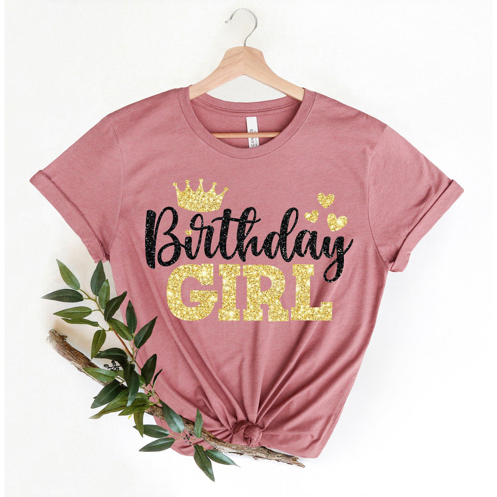 The Birthday Girl Shirt, Birthday Party Girl Shirt, Birthday Squad Shirt, Youth Birthday Girl Shirt, Birthday Shirt, Birthday Girl Shirts - 1.jpg