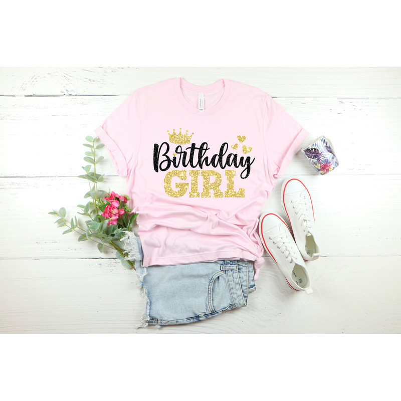 The Birthday Girl Shirt, Birthday Party Girl Shirt, Birthday Squad Shirt, Youth Birthday Girl Shirt, Birthday Shirt, Birthday Girl Shirts - 3.jpg