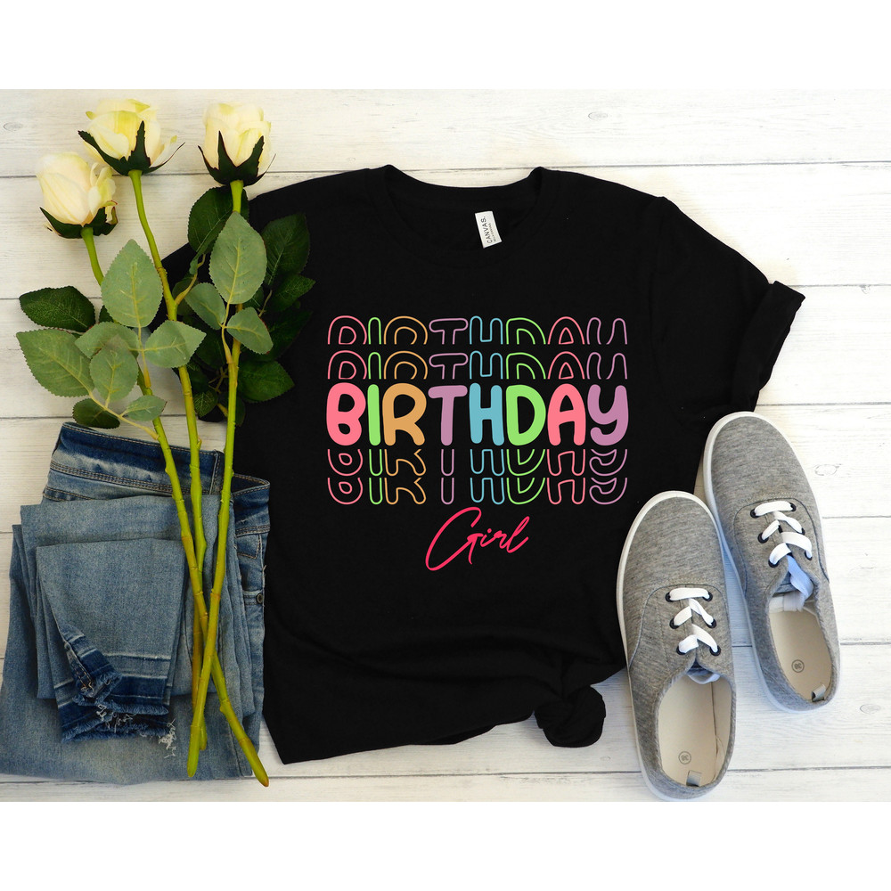The Birthday Girl Shirt, Birthday Party Girl Shirt, Birthday Squad Shirt, Youth Birthday Girl Shirt, Birthday Shirt, Birthday Girl Shirts - 2.jpg