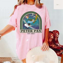 disney peter pan shirt, peter pan est. 1953 established shirt, disney trip matching shirt, peter pan t-shirt, disney shi