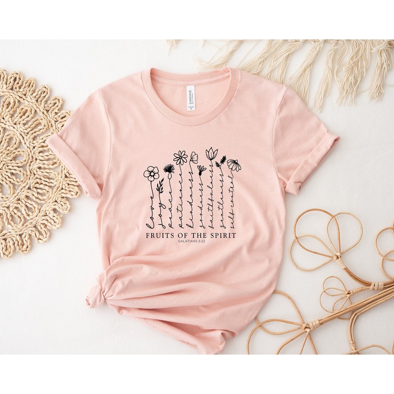 The Fruit Of The Spirit Galatians Shirt, Christian Apparel Shirt, Gift For Jesus Lover, Bible Verse Tshirt, Christian Clothing, Unisex Jesus - 1.jpg