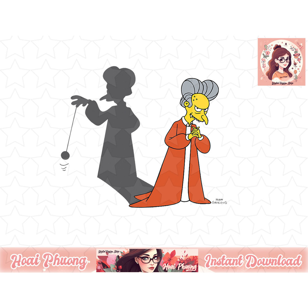 The Simpsons Treehouse Of Horror Dracula Burns png, instant download.jpg