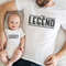 The Legend The Legacy, Legend Father And Son Shirt, Matching Dad And Kid Shirt, Personalized Father's Day Shirt, Gift For Dad, Dad To Be Tee - 1.jpg