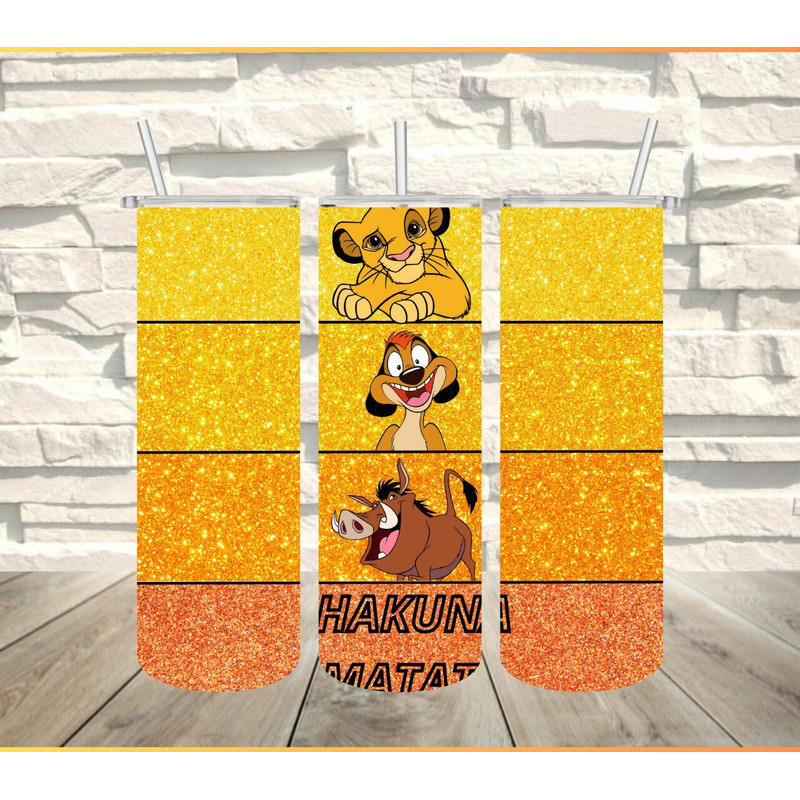 Hakuna Mata Tumbler, Hakuna Mata Skinny Tumbler, Designs Skinny Tumbler.jpg