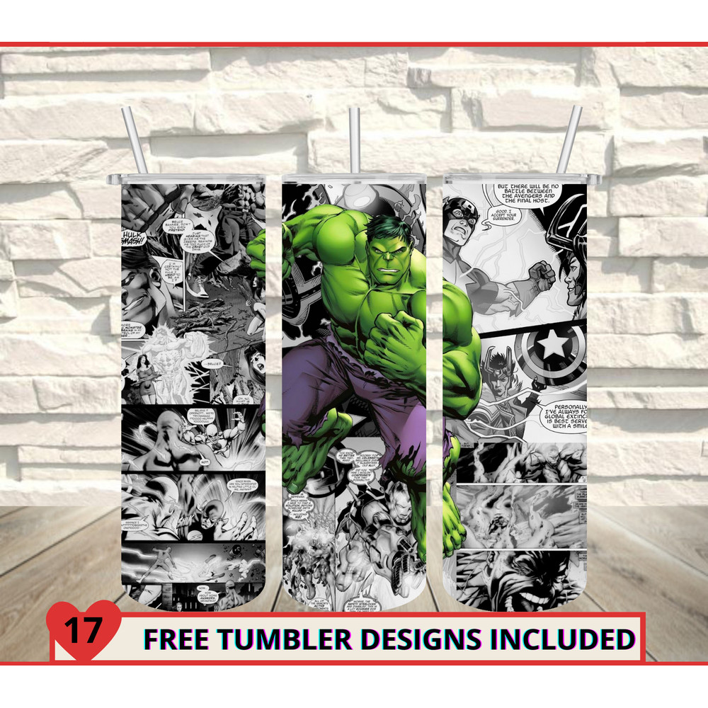 Marvel'S Cinematic Magic Tumbler, Super Hero Skinny Tumbler, Cartoon Characters Skinny Tumbler.jpg