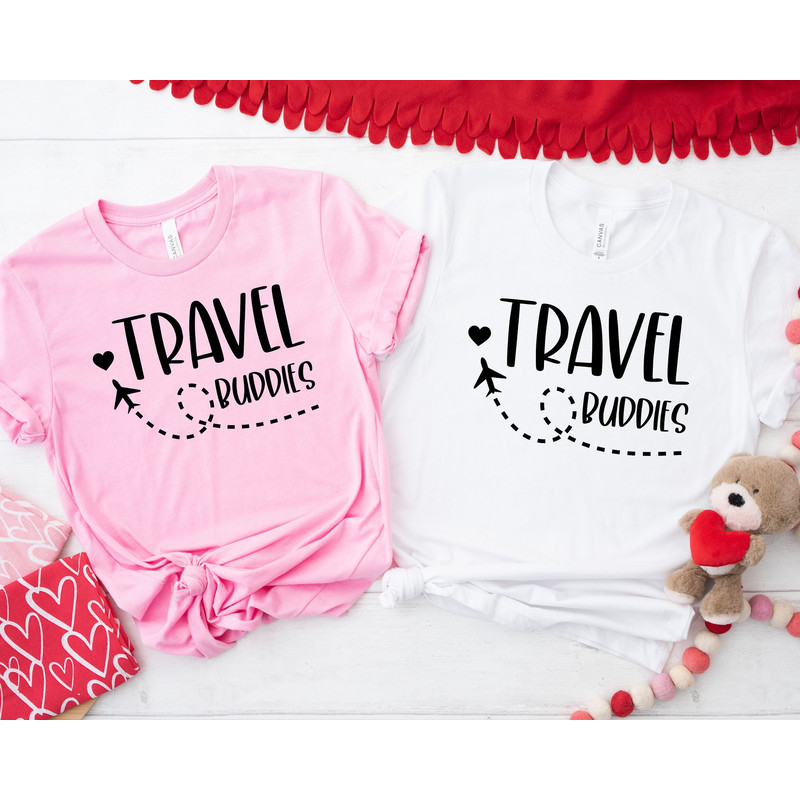 Travel Buddies Shirt,Traveler Shirt,Family Travel Matching Shirt,Vacation Shirt,Flight Buddies Tee,Travel Buddies Gift,Matching Travel Shirt - 1.jpg