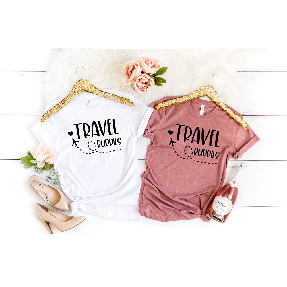 Travel Buddies Shirt,Traveler Shirt,Family Travel Matching Shirt,Vacation Shirt,Flight Buddies Tee,Travel Buddies Gift,Matching Travel Shirt - 2.jpg