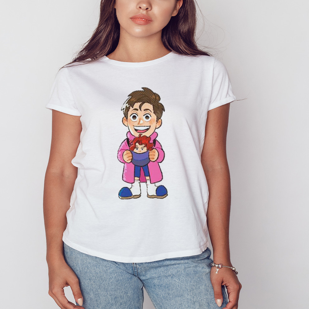 Peter B Parker And Mayday Paker Spider Man Across Th, Unisex Clothing, Shirt For Men Women, Graphic Design, Unisex Shirt