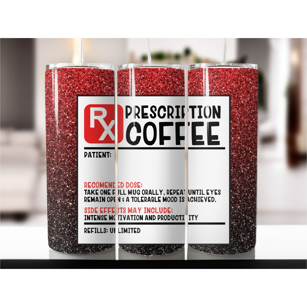Rx Coffee Tumbler, Rx Coffee Skinny Tumbler, Designs Skinny Tumbler.jpg