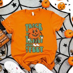 Trick Or Treat Smell My Feet Halloween Shirt, 2022 Funny Halloween Shirt, Horror Movie