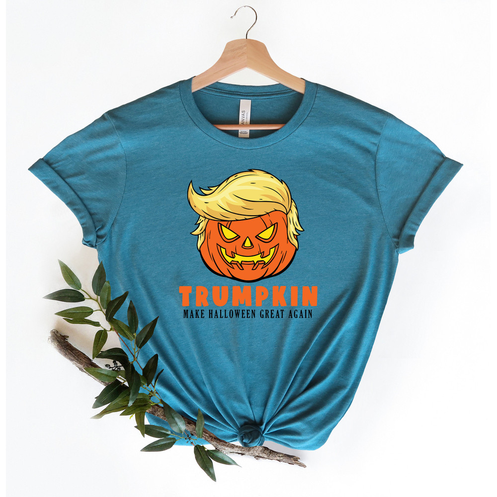 Trumpkin Make Halloween Great Again,Pumpkin Head Trump Shirt,Halloween Outfit,Republician Pumpkin,Trump 2024,Funny Repuclician Shirt,Hoodie - 3.jpg