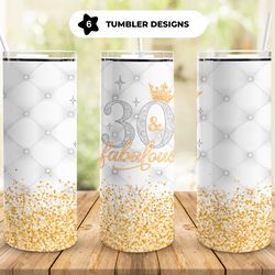 birthday absolutely fabulous tumbler, birthday fabulous tumbler, birthday fabulous skinny tumbler