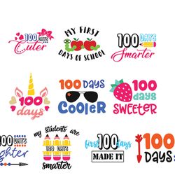 100 day school svg bundle, hello school svg, teacher svg, school supplies, school shirt for kids svg, digital download