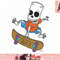 The Simpsons Treehouse of Horror Halloween Bart Skeleton png, instant download.jpg
