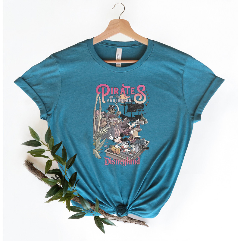 Vintage Pirates Of The Caribbean Disneyworld Shirt, Mickey Pirates Shirt, Disneyworld Trip 2023 Shirt, Mickey Caribbean Shirt, Disney Pirate - 3.jpg