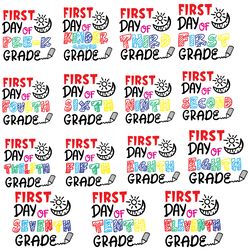 back to school svg bundle, hello school svg, teacher svg, school supplies, kindergarten svg, grade svg digital download