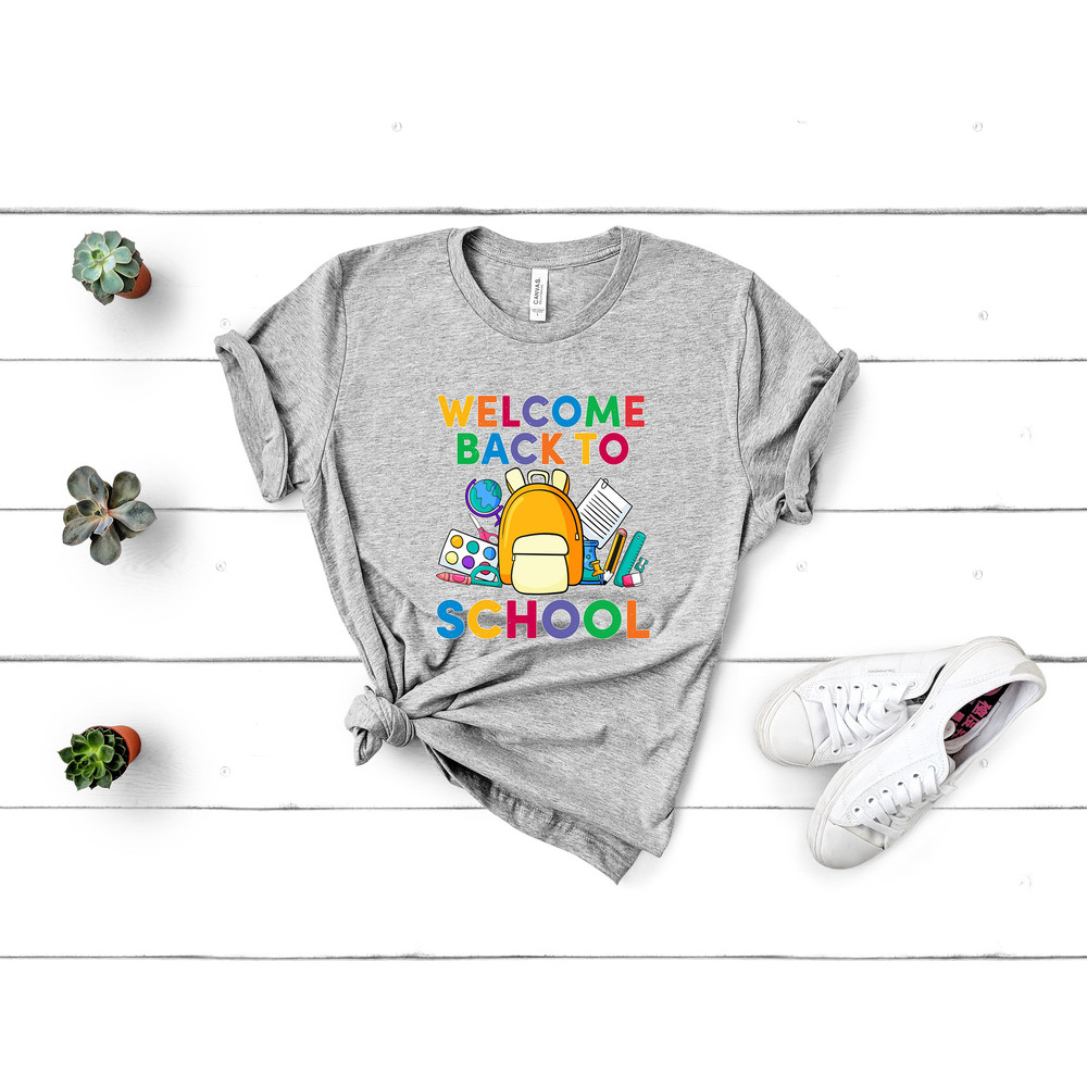 Welcome Back To School 2022,Welcome Back To School Gear,2022 Starting First Day Of School Shirt,Back To School Tee,Kindergarten Student - 3.jpg