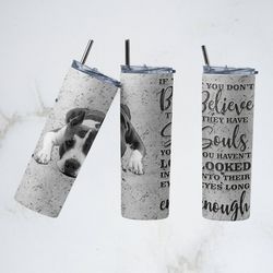 pitbull tumbler, pitbull straight tapered skinny tumbler, pitbull personalized sublimation wrap skinny tumbler