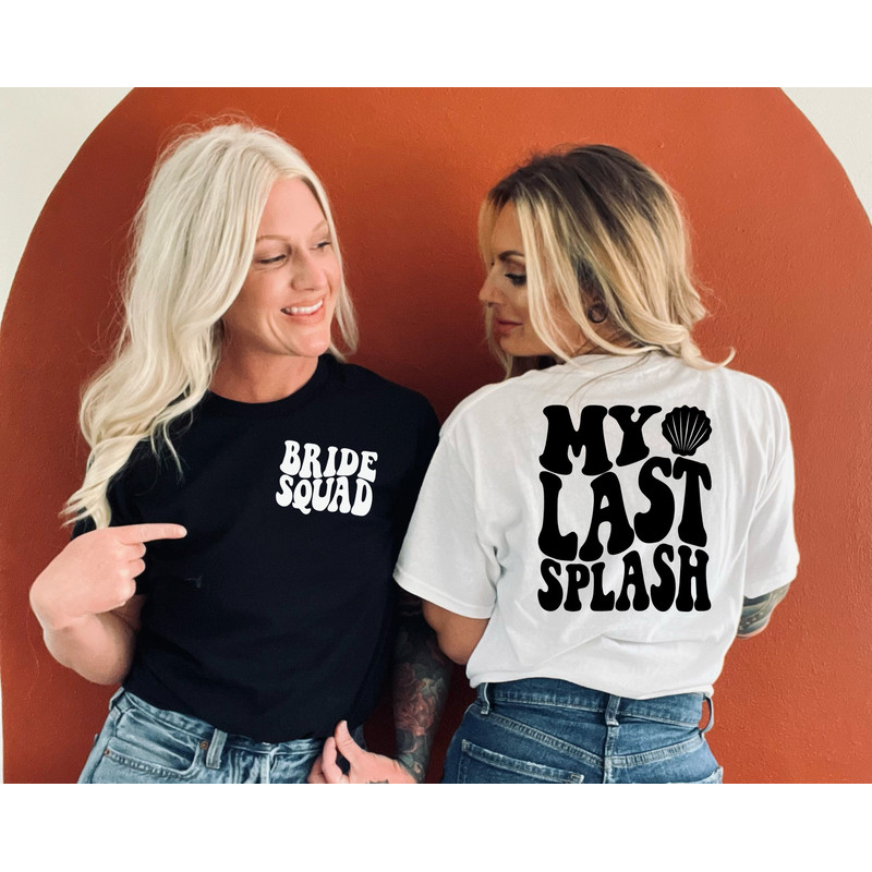Beach Bachelorette Clothing, Beach Party Favors, Last Splash Shirts, Bachelorette Beach Tops, Last Splash Apparel, Miami Bachelorette Shirts - 5.jpg