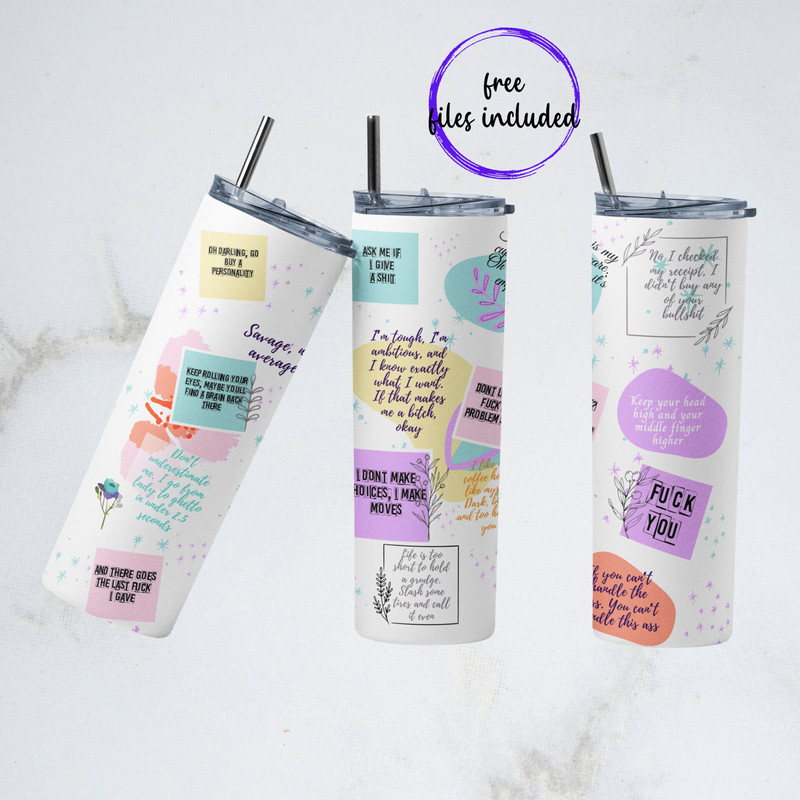 Sarcastic Tumbler, 20oz Skinny Tumbler Sublimation Designs Tumbler PNG File Digital Download, Sarcastic Quotes, Funny Tumbler-8.jpg