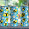 Happy Summer Bees 20oz Straight Tumbler Wrap Seamless Design PNG.jpg