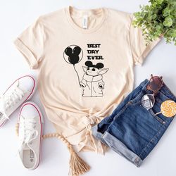 best day ever shirt, baby yoda shirt, star wars t-shi