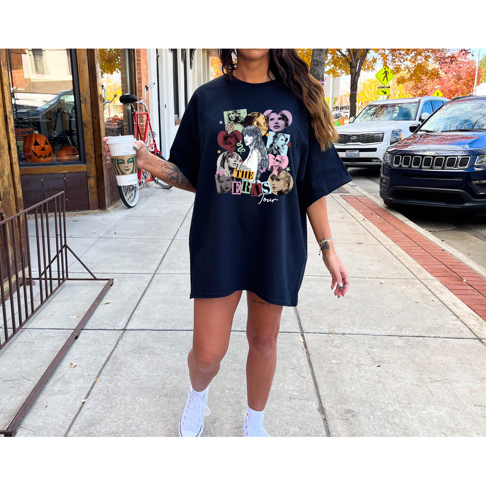 Comfort Colors® Retro Eras Tour Shirt, Y2K Swift Tee, Concert Tour Clothing, Swift Retro Music Shirt, Y2K Taylor Tour Concert Shirt - 3.jpg