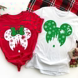 christmas park mickey snowflake shirt, disney christm