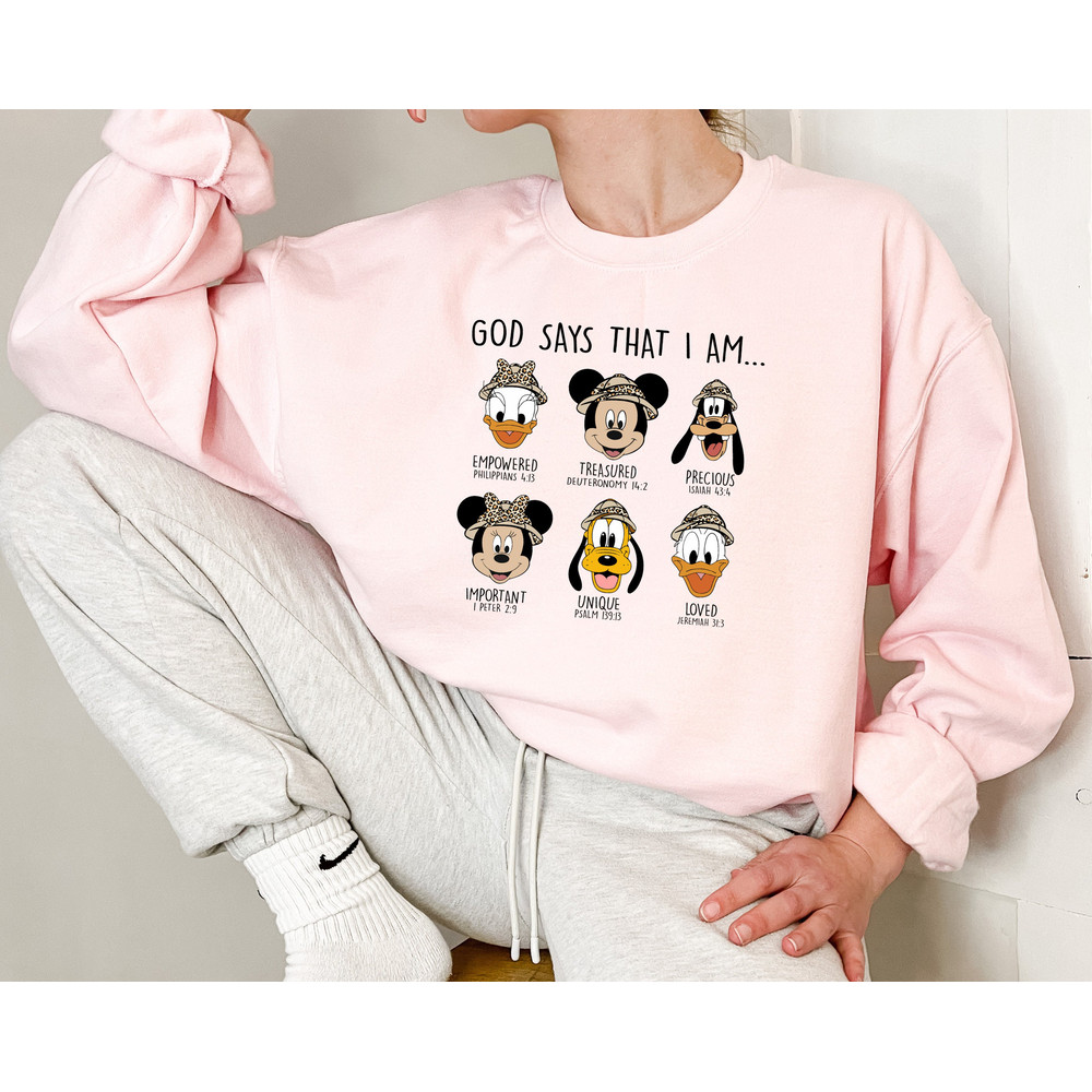 Disney Religious Shirt,God Says I Am,Disney Bible Verses,Faith Shirt,Matching Shirt,Faith Gift Shirt,Disney Shirt - 2.jpg