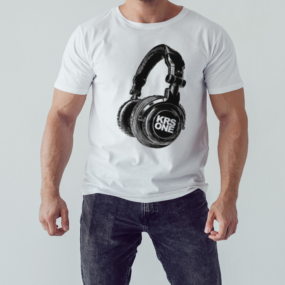 Krs One Retro Headphones shirt, Unisex Clothing, Shirt For Men Women, Graphic Design, Unisex Shirt