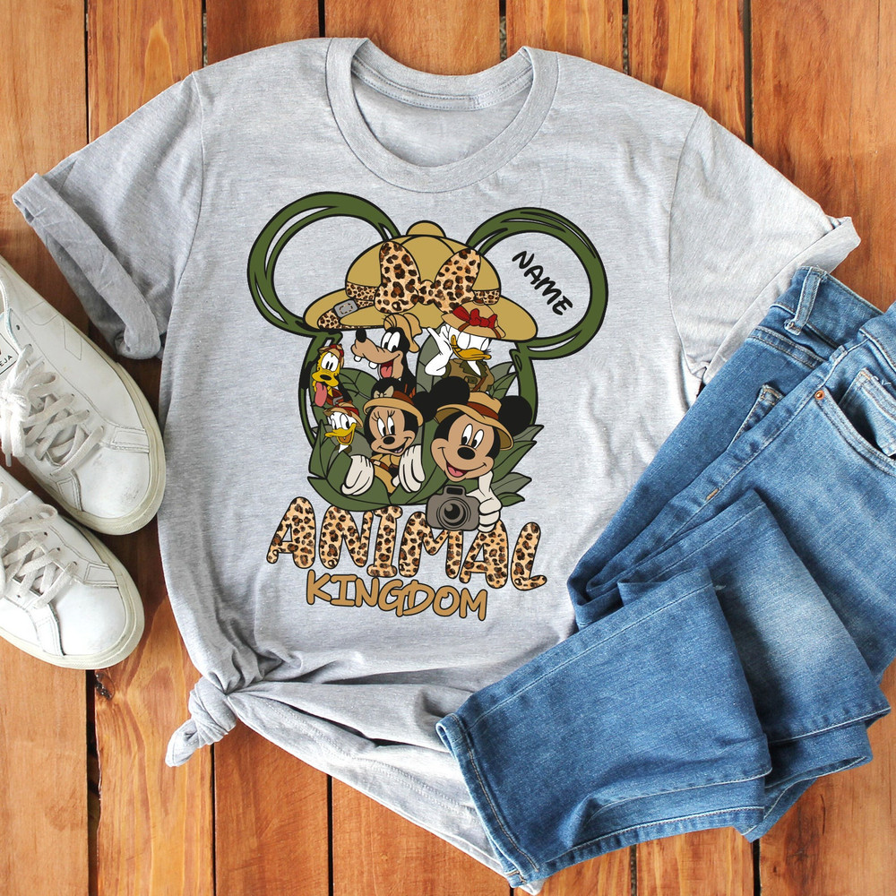 Disney Animal Kingdom Shirts, Animal Kingdom Custom Name Shirts, Animal Kingdom Family Matching Shirts, Disney Trip Matching Tees - 1.jpg