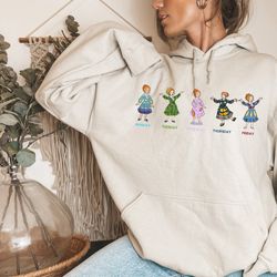 everyday of week ms frizzle sweatshirt, the magic school bus hoodie, seatbelts everyo