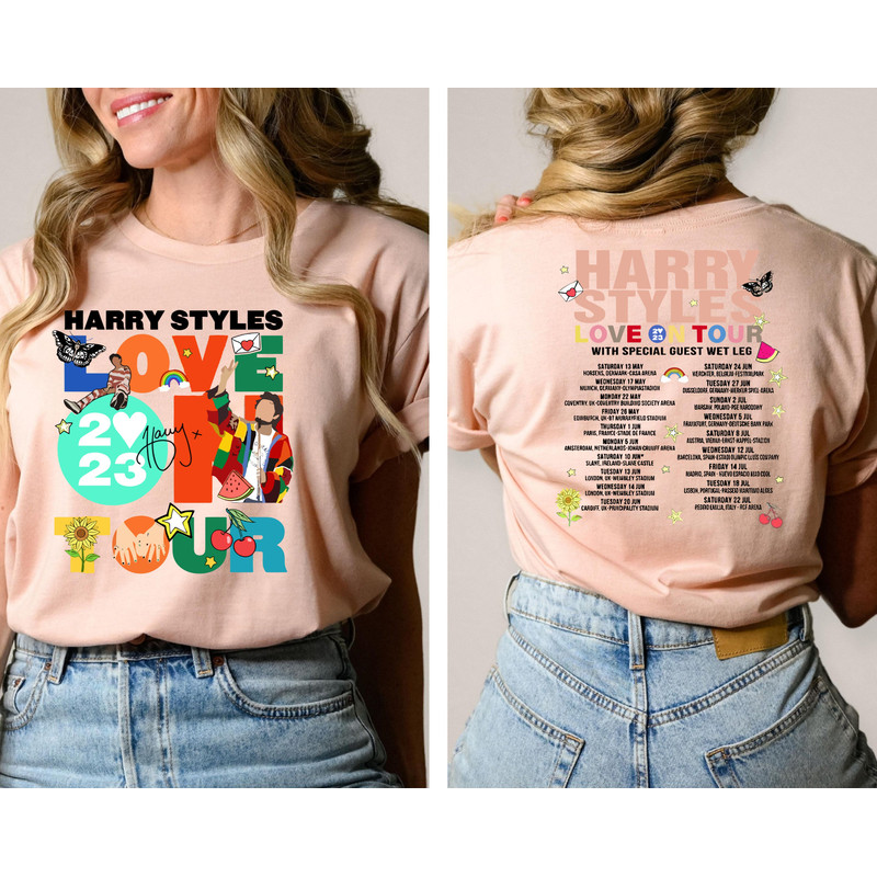 Love On Tour 2023 2 Sides Unisex Styles Tshirt,HS Love On Tour 2023, HS Concert, Harry House Shirt, Gift For Fan - 4.jpg