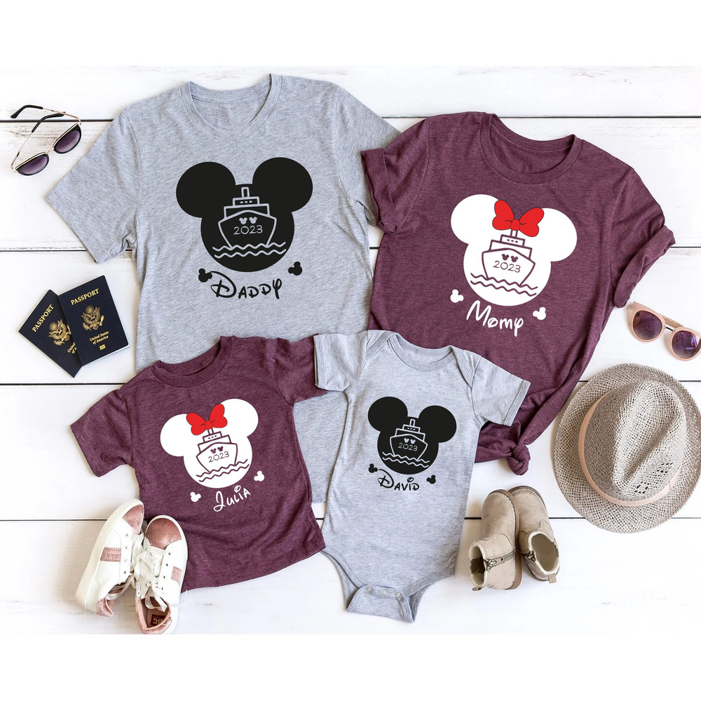 Disney Cruise Shirts 2023, Custom Disney Cruise Shirts, Disney Trip Shirt, Matching Disney Cruise Shirts, Disney Shirt, Family Vacation 2023 - 1.jpg