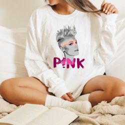 pink pink singer summer carnival 2023 tour sweatshirt,trustfall album sweatshirt, pin