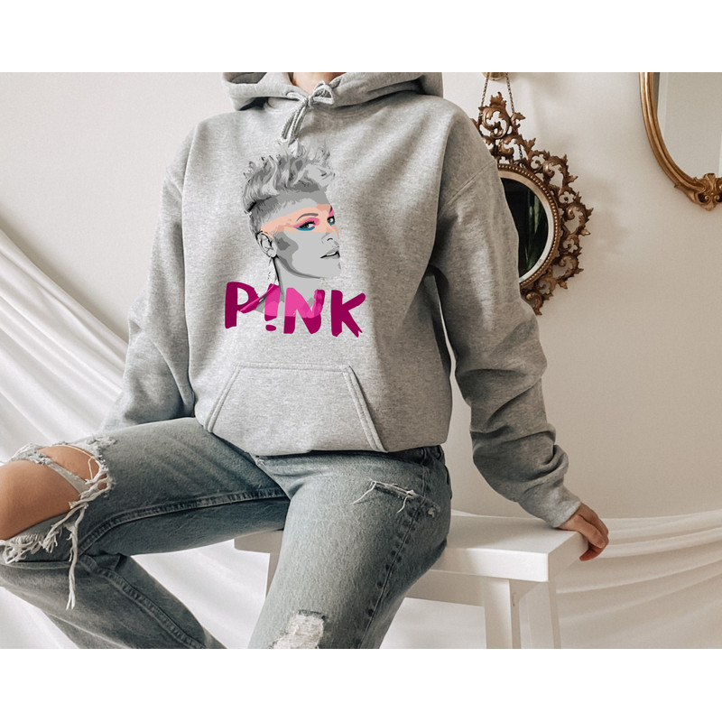 P!nk Pink Singer Summer Carnival 2023 Tour Sweatshirt,Trustfall Album Sweatshirt, Pink Tour Sweatshirt, Music Tour 2023 Hoodie - 2.jpg