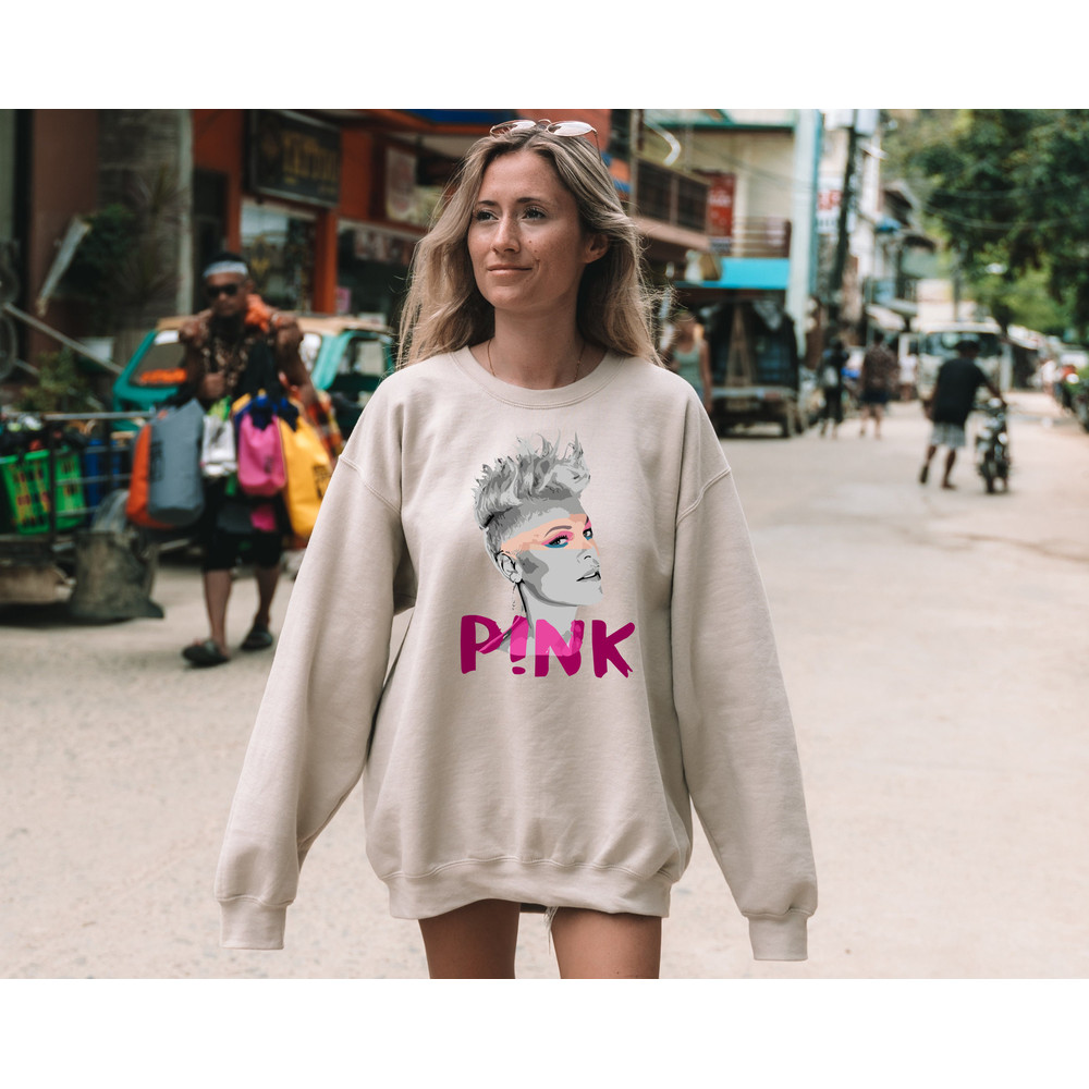 P!nk Pink Singer Summer Carnival 2023 Tour Sweatshirt,Trustfall Album Sweatshirt, Pink Tour Sweatshirt, Music Tour 2023 Hoodie - 4.jpg