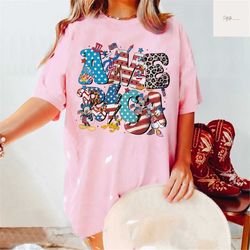 disney 4th of july t-shirt, mickey and friends america shirt, disneyland happy 4th of july t-shirt, patriotic tee, indep