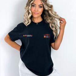 formula 1 scuderia ferrari (leclerc & sainz) | comfort colors | unisex t-shirt