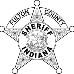 indiana sheriff badge fulton county vector file black white vector outline or line art file