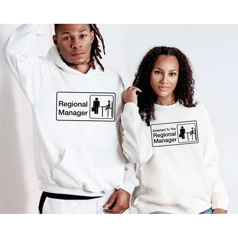 Regional Manager Sweatshirt,Assistant to The Regional Manager,Dad and Son Matching Hoodies,Father Daughter Sweatshirts,Fathers Day Gift - 4.jpg