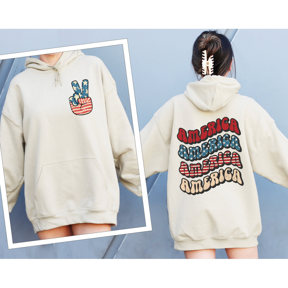 Retro USA sweatshirt, 4th of July tee, Retro funny fourth Hoodie, Womens 4th of July sweatshirt, America Patriotic Sweatshirt, Independence - 2.jpg